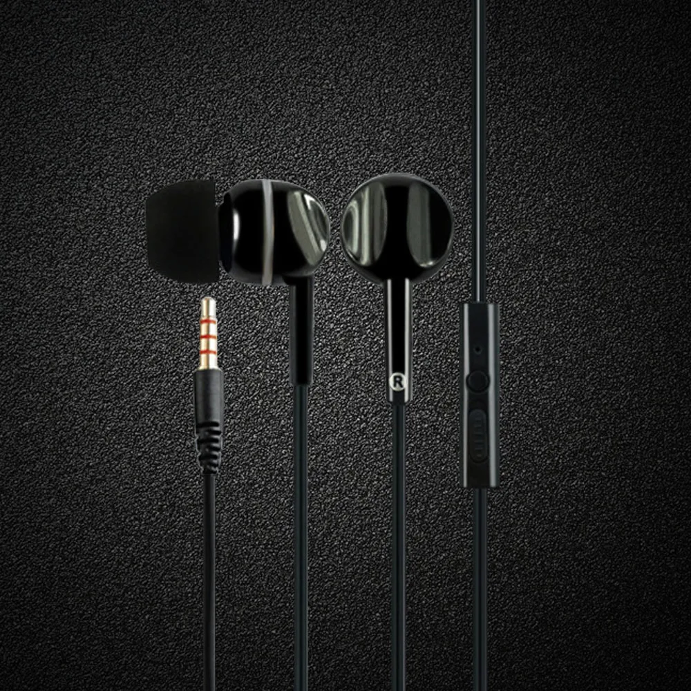 Universal 3 5mm Headset Earphone Clear sound Headsets With Microphone for Xiaomi Samsung iPhone Mobile Phone