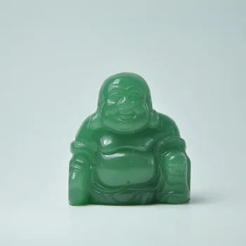 

Chinese 100% Natural DongLing Statue / laugh Buddha Statues Boutique jewelry