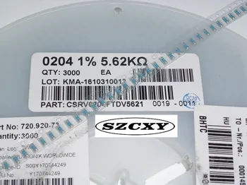 

New and original 0204 5.62K 1% CSRV0204FTDV5621 Cylindrical resistance