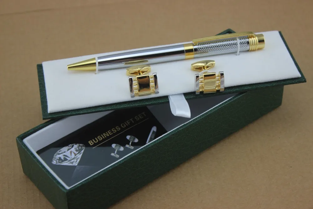 

Style NEW Special Ballpoint Pen and business gift luxury Cufflinks