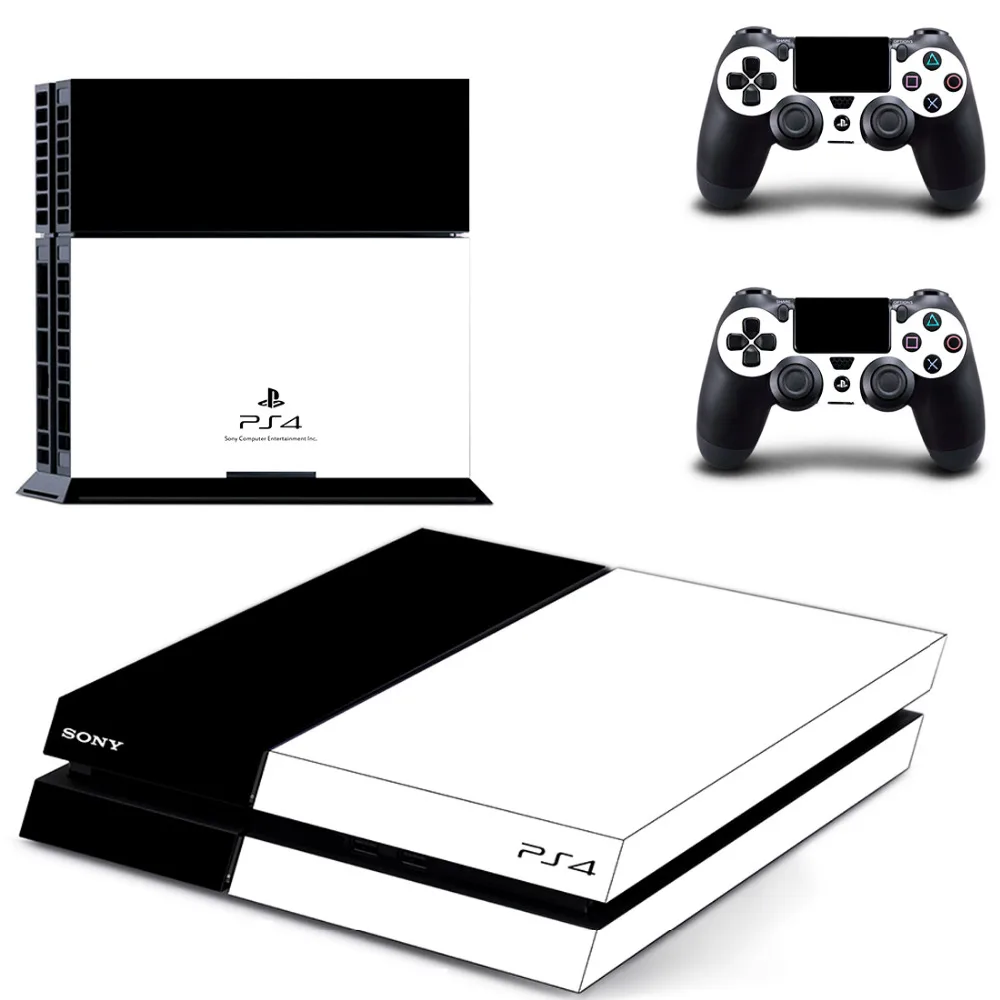 

Pure White Black Batman PS4 Skin Sticker Decal for Sony PlayStation 4 Console and Controller Skin PS4 Sticker Vinyl Accessory
