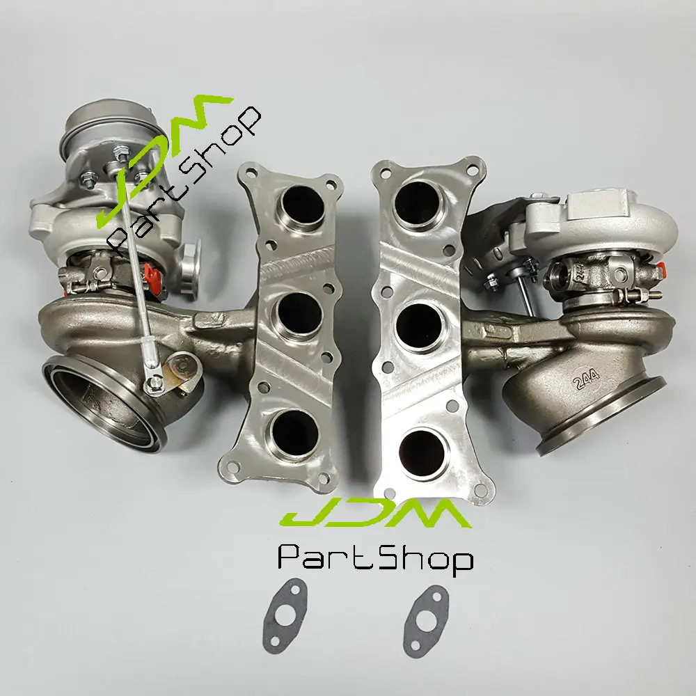 Турбокомпрессор TwinTurbo 6 + заготовка для BMW E90 E92 E93 135i 335i N54 3.0L|Турбонагнетатели и