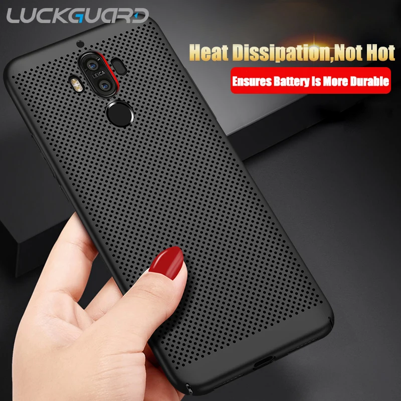 Роскошный Жесткий чехол LuckGuard с отводом тепла для Huawei Mate 8 9 10 20 Pro Lite Honor V9 V10 View