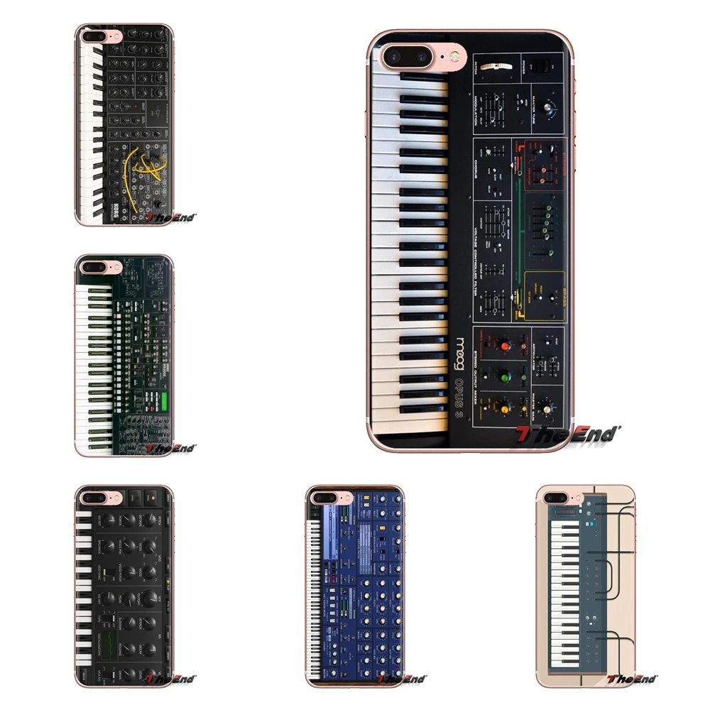 ТПУ чехлы для HTC One U11 U12 X9 M7 M8 A9 M9 M10 E9 Plus Desire 630 530 626 628 816 820 830 винтажный Synth синтезатор