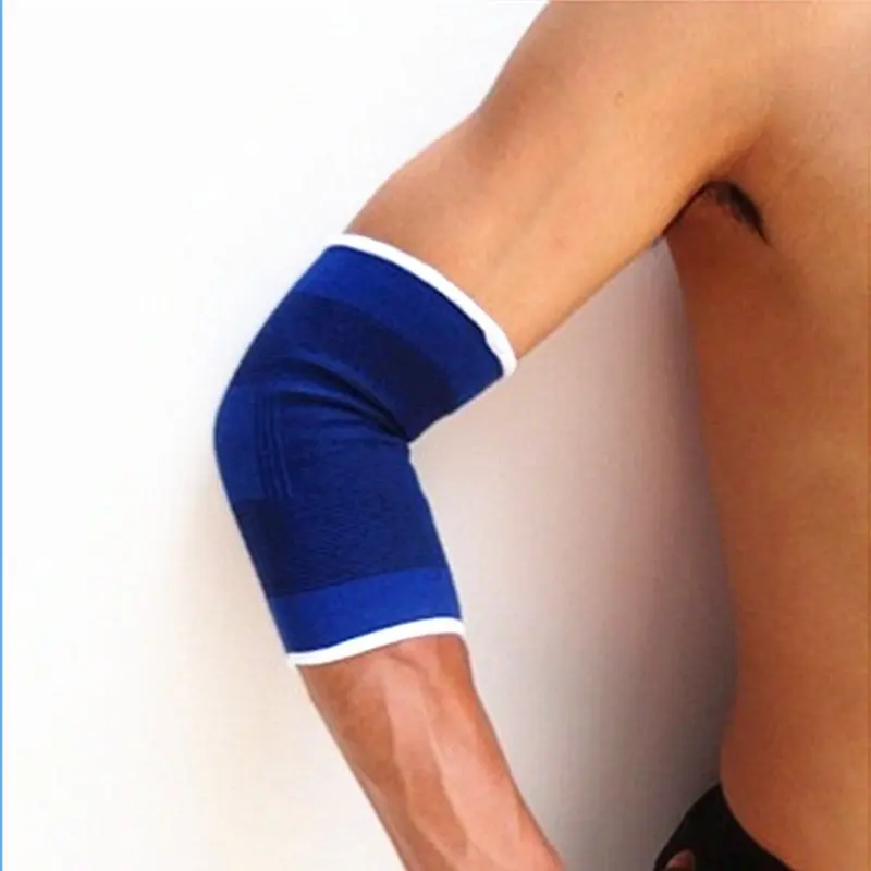 

Elbow Support 2 Pcs Elbow Pad Sports Elbow Protector for Football Basketball Badminton H5