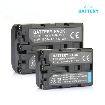 

2x NP-FM50 NP FM50 NP-FM55H Batteries For Sony DSLR-A100 DCR-PC101 DCR-PC105 DSC-F707 DSC-F717 DSC-F828 DSC-S75 DSC-S85 Battery