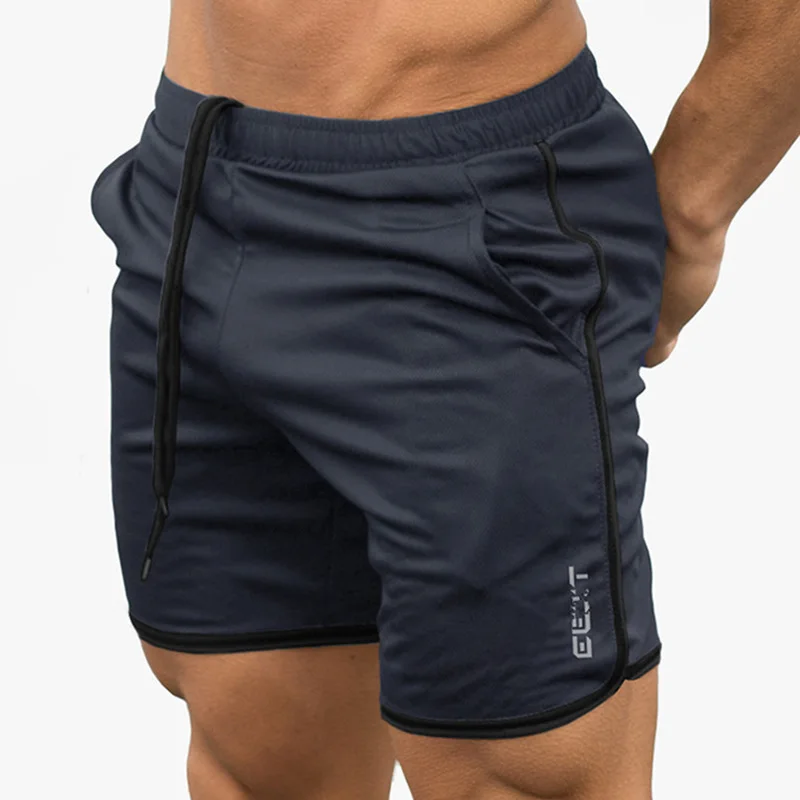 Black Friday New Men Fitness Bodybuilding Shorts Man Summer Gyms Workout Male Breathable Mesh Quick Dry Sportswear Jogger Beach Short Pants