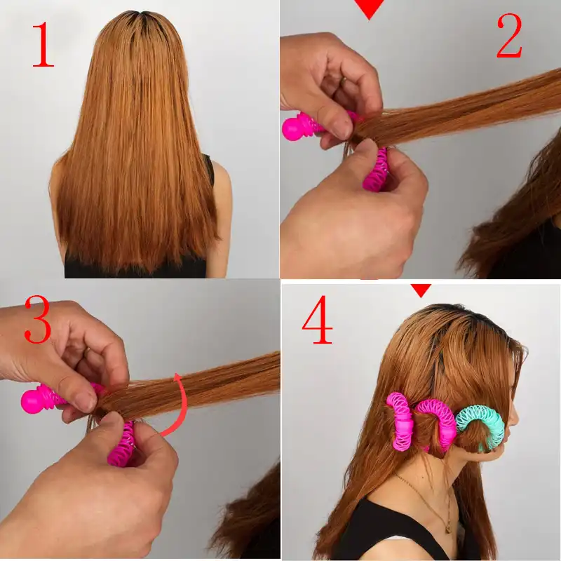 8 Pcs Set Hair Styling Roller Hair Dress Diy Tool Magic Bendy