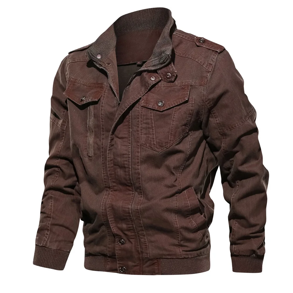 Мужские куртки весна осень мотоциклетное джинсовое пальто Модная Верхняя одежда Мужская ковбойская куртка мужская брендовая одежда