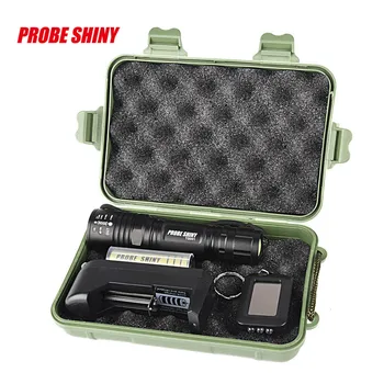 

High Quality X800 XM-L T6 LED Tactical Zoomable Flashlight Torch Light Lamp+18650 + Charger