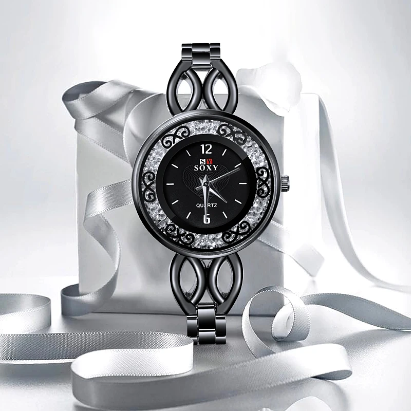 Дизайн кварцевые часы Feminino Relogio браслет женские наручные часы на каждый день Reloj золото/серебро Mujer Saati Прямая поставка