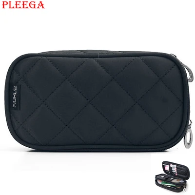PLEEGA Portable Necessaries Women Make Up Organizer Case Beauty Bag Small Cosmetic Bags Professional Travel MakeUp