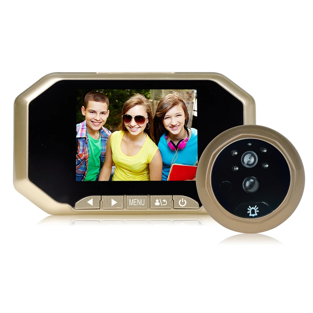 

Phone Intercom Camera Monitor Home Security protect guard 3.5inch Luxury high-definition display screen Wireless Video Doorbell