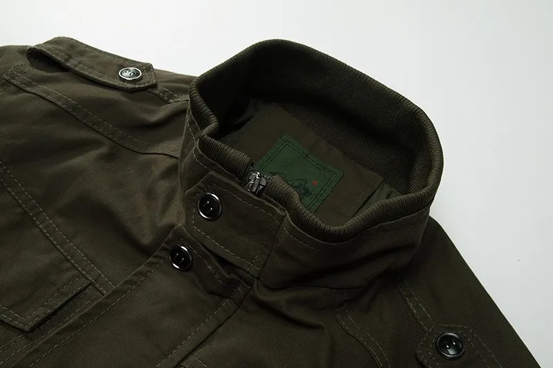 Военная бейсбольная куртка, Мужская тактическая куртка-бомбер, мужская куртка размера плюс 6xl, повседневная куртка на молнии, хлопковая куртка для пилота