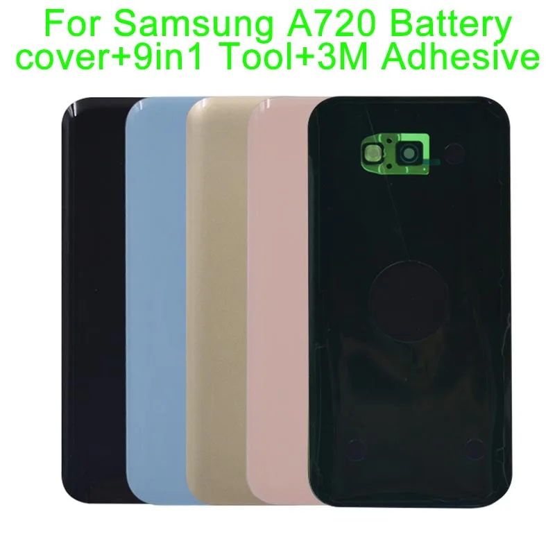 4 7 &quotдля Samsung Galaxy A7 2017 A720 Крышка корпуса батарейного отсека для Запасные