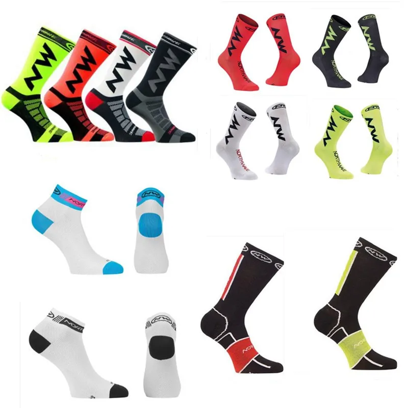 2021 Coolmax Men Women Cycling Socks Breathable Outdoor Sport Basketball Running Football  Summer Socks Hiking Climbing socks