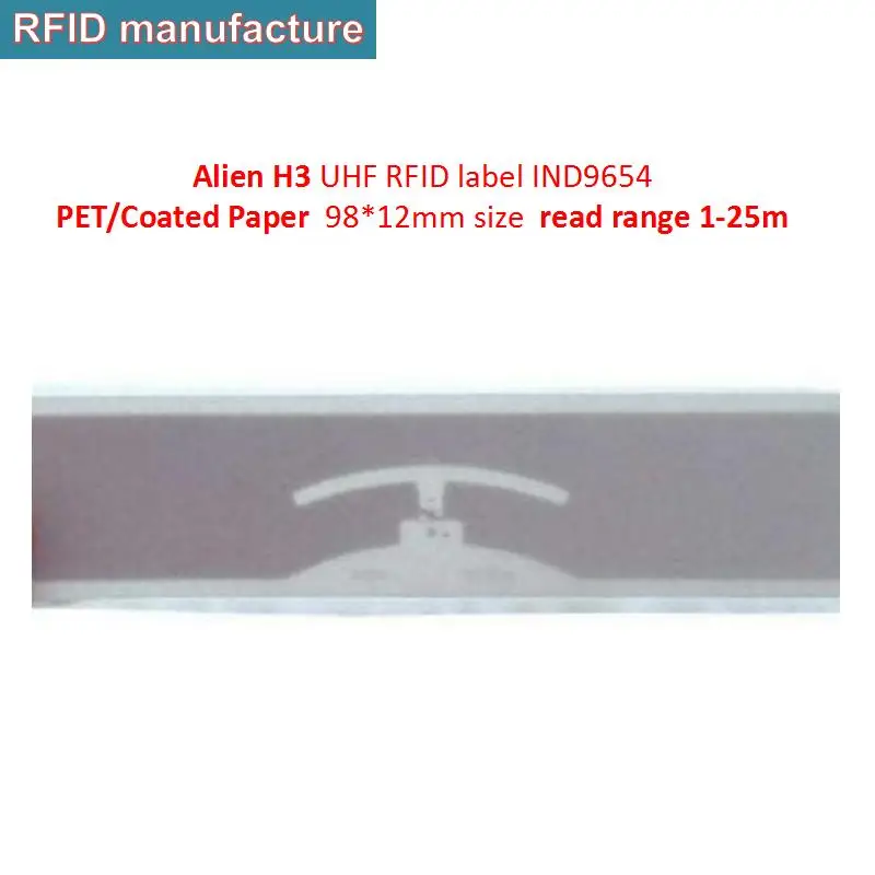 Самоклеющийся клей пассивный rfid наклейка 860~ 960 МГц 915 МГц чтение/запись EPC класс 1 Gen2 rfid для автомобильного склада логистика