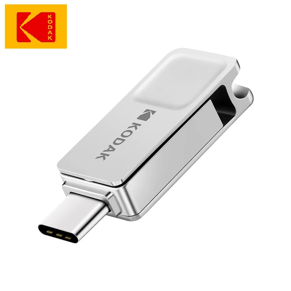 Оригинальный Kodak USB3.1 type-C двойной интерфейс металлический USB флэш-накопитель K223C 16 ГБ 32 ГБ 64 ГБ 128 Гб карта памяти U диск USB3.0 флешка