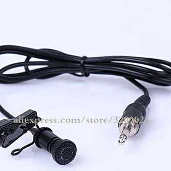 

Black Mini 3.5mm Tie Smart Lapel Microphone Lavalier Clip Lapel Microphone for Smartphone Hands Free Mic