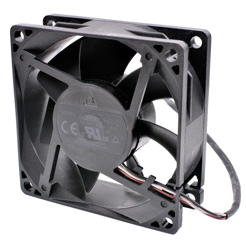 AUB0712HH-C 7cm 7025 70x70x25mm 70mm fan DC12V 0.40A Computer CPU projector cooling fan