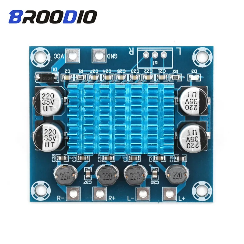 Alta HD Audio Amplificatore MP3 amp Modulo DC8-26V Espandere la tavola armonica A Doppio Canale 30W