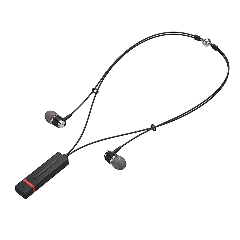 Bluetooth Wireless Necklace Earphones Stereo Bass Sports Headset
