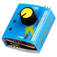 Регулировка рулевого Шестерни тестер ССРМ 3-режимный Esc Servo мотор для радиоуправляемых вертолетов