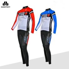 Sobike Велоспорт Джерси наборы дышащая велосипедная одежда быстросохнущая Весенняя с длинным рукавом гоночная одежда летняя с коротким рукавом спортивная одежда