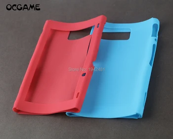 

OCGAME 50pcs/lot Silicone Rubber Soft Host Display Screen Protective Skin Cover Case For NS Switch Console protector Shell