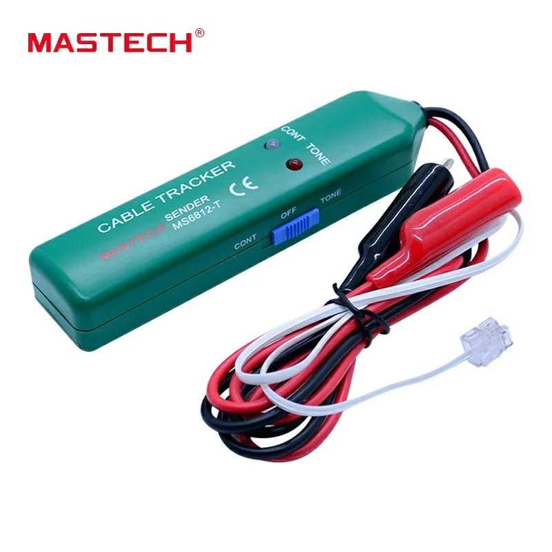 Прибор для проверки телефонных кабелей тестер MASTECH MS6812 оптовая продажа|tracker