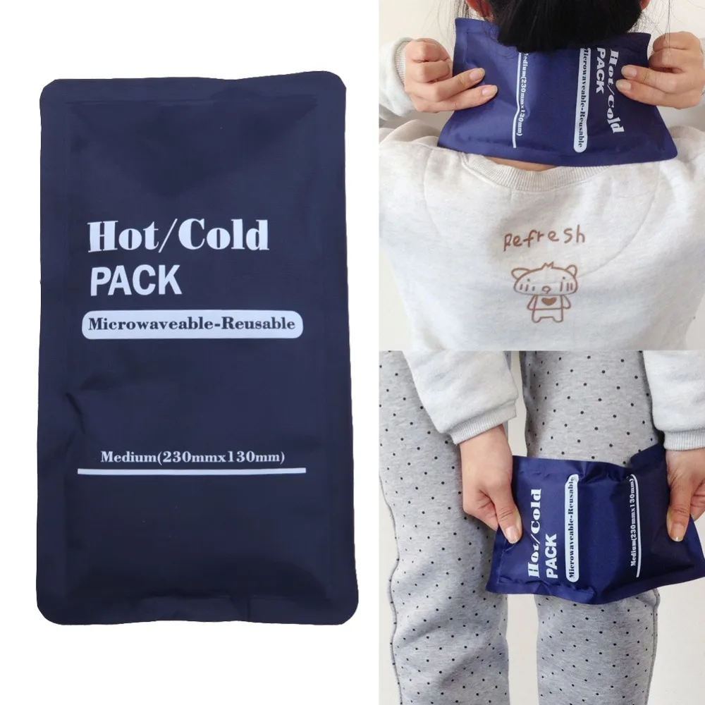

Hot and Cold Pack Reusable Microwaveable Heat Ice Gel Pack First Aid Pain Relief #Y207E# Hot Sale