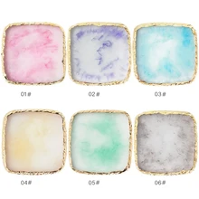 Милая квадратная форма Миксер для макияжа лак для ногтей Палитра для смешивания основа тени для век помада Палитра для смешивания