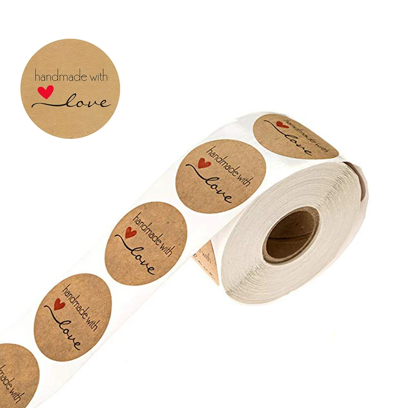 500Pcs/Roll THANK YOU Stickers For Children DIY Decorations Labels For Home Stickers