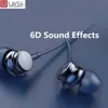 UiiSii HM7 HM9 In-ear Headphones Super Bass Stereo Earphone with Microphone Metal 3.5mm for iPhone /Samsung Phone Go pro MP3 ► Photo 1/6