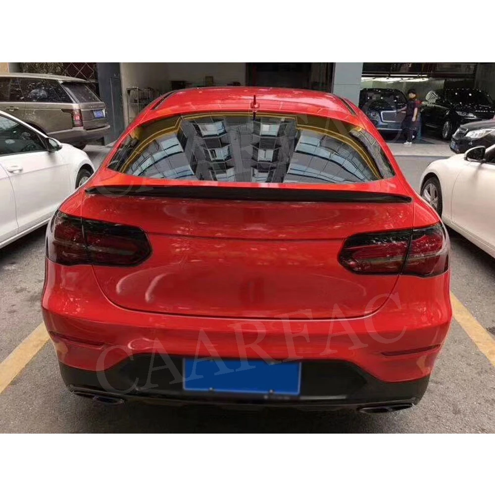 W253 задний спойлер из углеродного волокна для Mercedes Benz GLC Class Coupe C253 GLC250 GLC300 GLC350 2016 2017