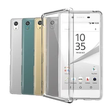 Прозрачный кремний TPU чехол для sony Xperia Z1 Z2 Z3 Z5 компактный X XA XA1 XA2 ультра XZ XZ1 XZS XZ2 XZ3 L1 L2 L3 1 10 плюс Чехол