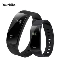 YourTribe QS80 Bluetooth Умный Браслет Браслет Браслет Сердечного ритма Сидячий Напоминание Сна Мониторинга для IOS Android Смартфон