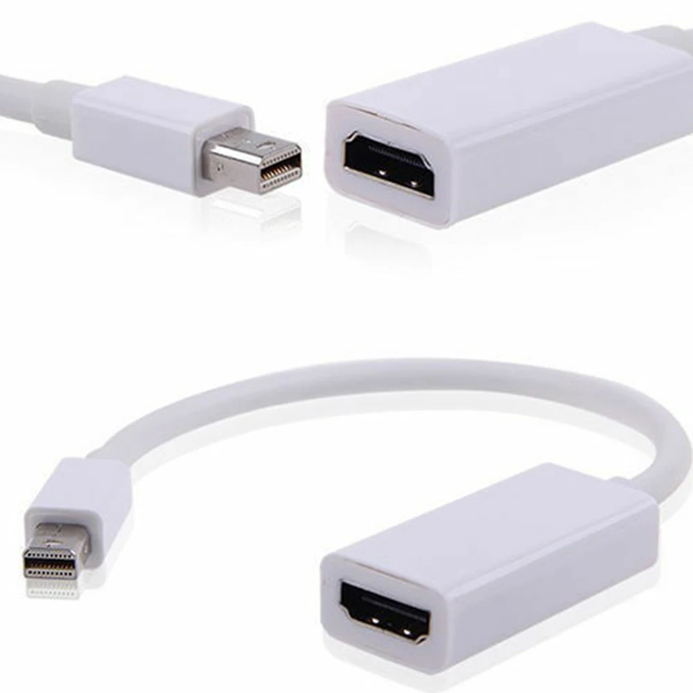 Thunderbolt Mini display Порт DP к HDMI Кабель-адаптер для компьютера Apple Projecter STB