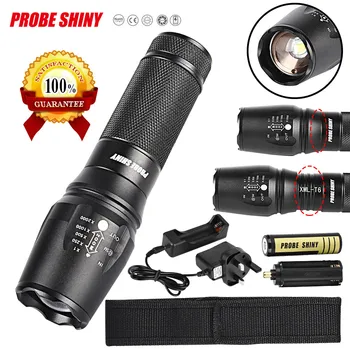 

2019 New High Quality 5000 Lumen G700 LED Zoom Flashlight X800 Military Lumitact Torch Battery Charger Drop Shipping