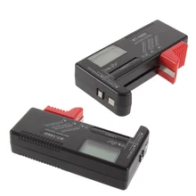 1 шт. BT-168D цифровой Батарея тестер для проверки 1,5 В 9 В кнопки сотового Перезаряжаемые AAA AA CD Универсальный Батарея тестер