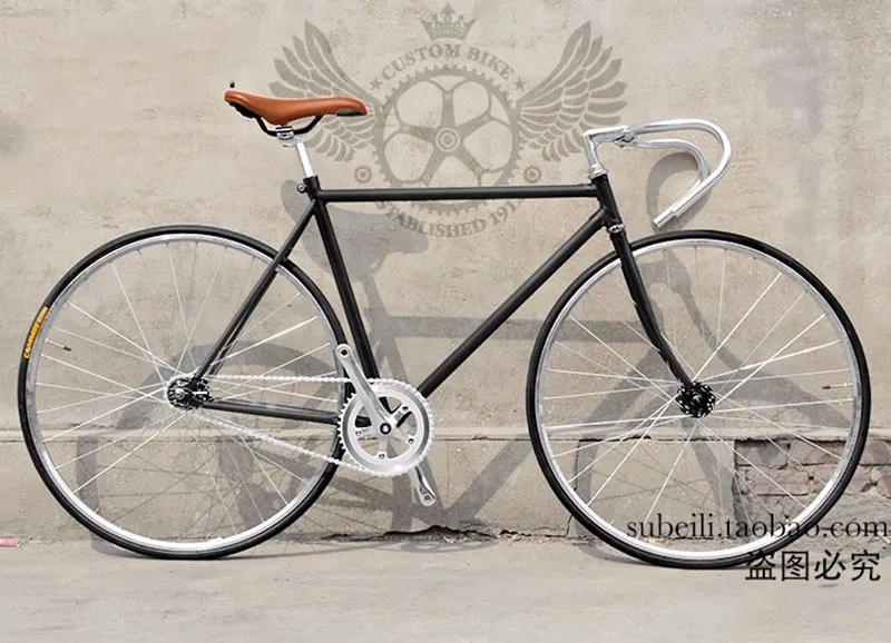 Perfect Road Bicycle Fixed Gear Bike Customize Completed fixie Bike, student Bicycle green frameType 700C wheel 52CM frame 3 Perfect Road Bicycle Fixed Gear Bike Customize Completed fixie Bike, student Bicycle green frameType 700C wheel 52CM frame 3