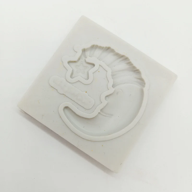 Minsunbak маленький размер Луна помадка форма Шоколад Конфеты инструмент для выпечки Sugarcraft пищевой силикон