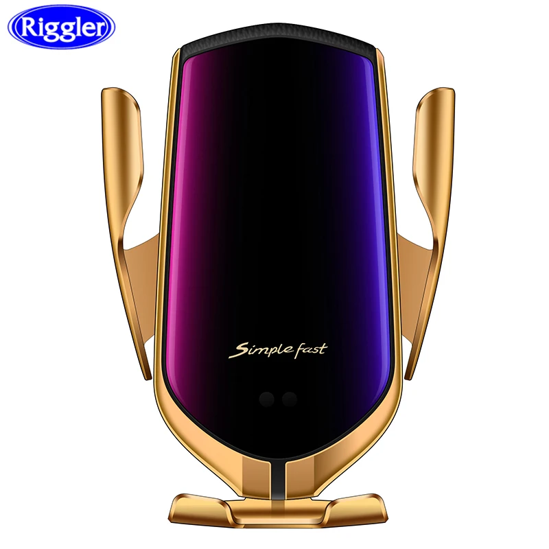 

Intelligent Induct Car Wireless Charger Positioning Holder for Huawei Mate20PRo Samsung Note9Note8 10W Fast Charging Car Mount