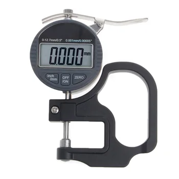 

New Digital Micrometer 0.001 12.7mm Electronic Thickness Gauge Depth LCD Measurement