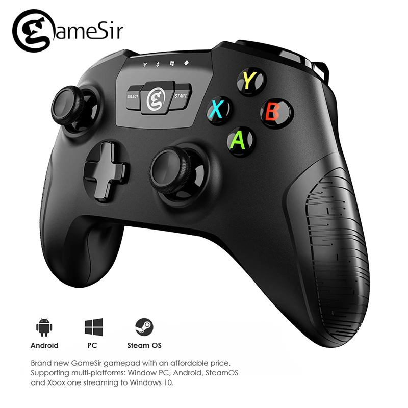 Оригинальная gamesir коврик T2a Bluetooth/2.4 г Беспроводной USB проводной контроллер геймпад для ПК телефона Android ТВ коробки комфорт для долгое время