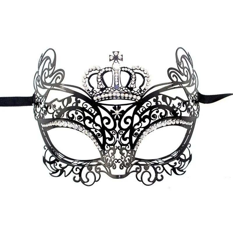 White Crown Mask Adult Mask Plain Mask Decorate Masquerade Halloween Fancy Dress 1 Mask White Crown Mask Adult Mask Plain Mask Decorate Masquerade Halloween Fancy Dress 1 Mask