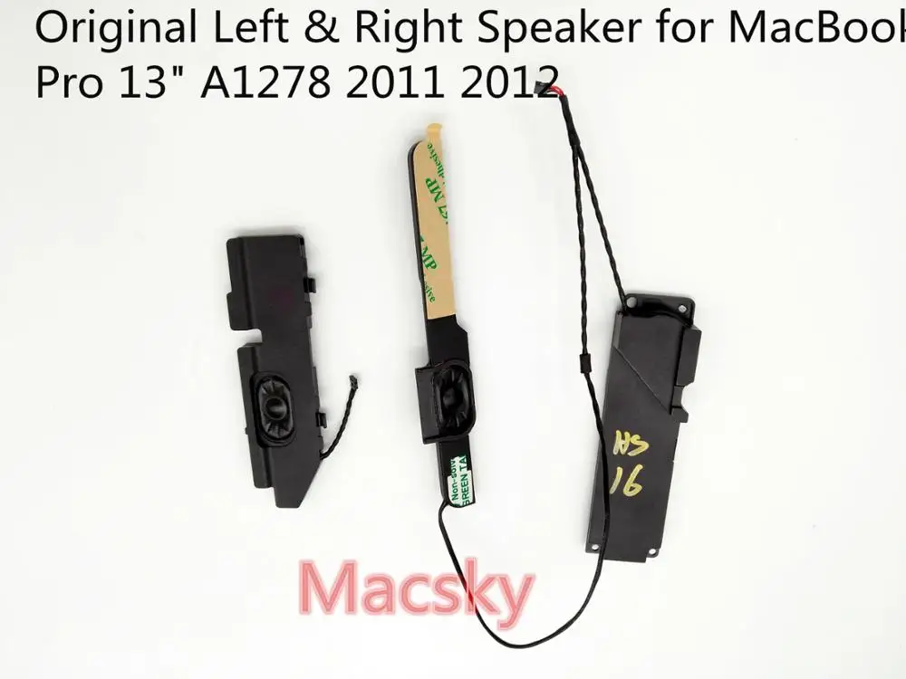 

New Original internal 922-9772 Left Speaker & 922-9769 Right Speaker for MacBook Pro 13" 2011 2012 A1278 2011 2012