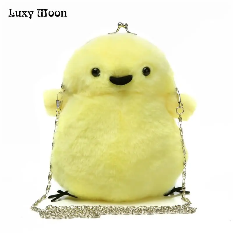 Luxy Moon Faux Fur Bag Cute Chick Clutch Purse Ladies Winter Fashion Small Handbags New Women Shoulder Messenger ZD785 | Багаж и сумки