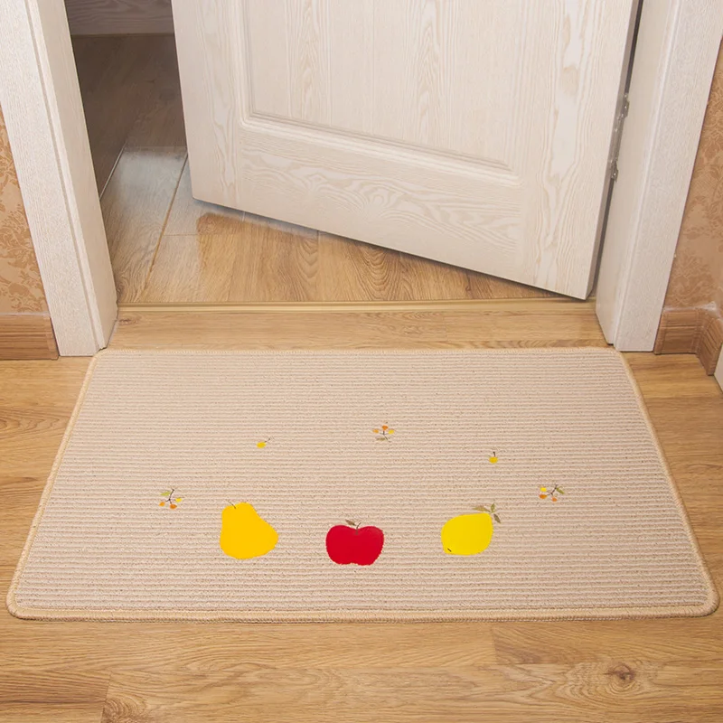 WINLIFE милые фруктовые коврики Половик у двери Нескользящие Коврики для спальни/кухни/ванной моющиеся коврики машинные коврики