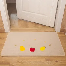 WINLIFE милые фруктовые коврики Половик у двери Нескользящие Коврики для спальни/кухни/ванной моющиеся коврики машинные коврики